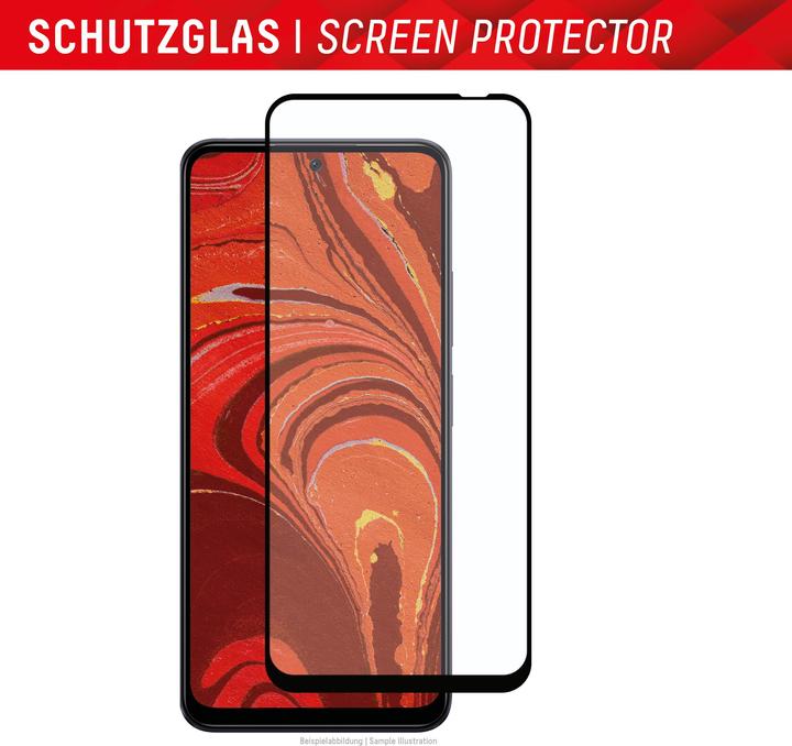 Productafbeelding Displex Real Glass, Full Cover Panzerglas (1 Stuk, Xiaomi Redmi Note 12, Xiaomi Poco X5, Xiaomi Redmi Note 12 5G)