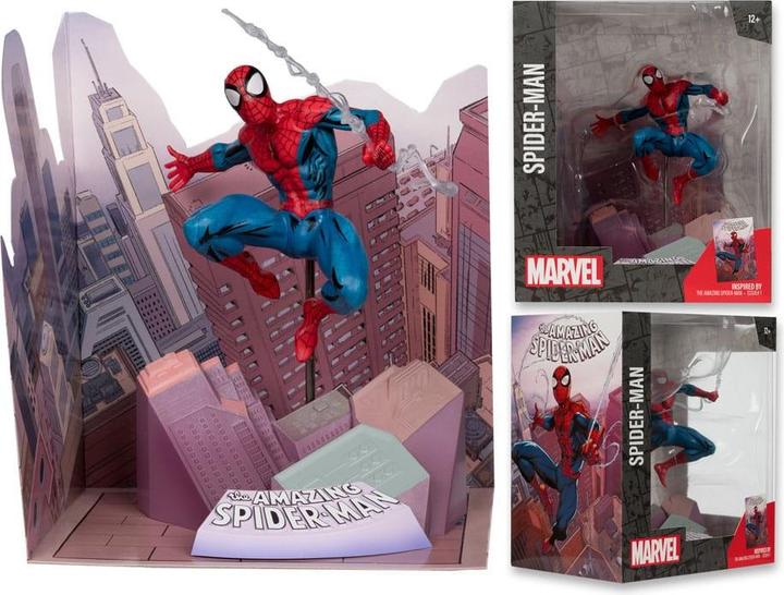 Actual product image McFarlane Marvel Collection PVC Statue 1/10 Spider-Man (The Amazing Spiderman #1) 17 cm