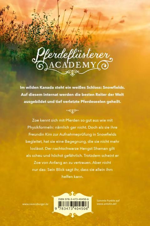 Actual product image Ravensburger Pferdeflüsterer-Academy, Band 1: Reise nach Snowfields (German, Gina Mayer, 2018)