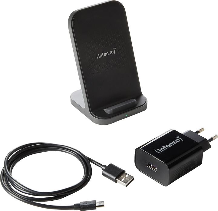 Image du produit Intenso Wireless Charger BSA2 Chargeur noir (15 W)