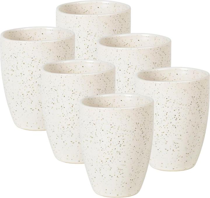 Produktbild Broste Copenhagen NORDIC VANILLA Becher ohne Henkel 0,25l Set6 (250 ml, 1 x)