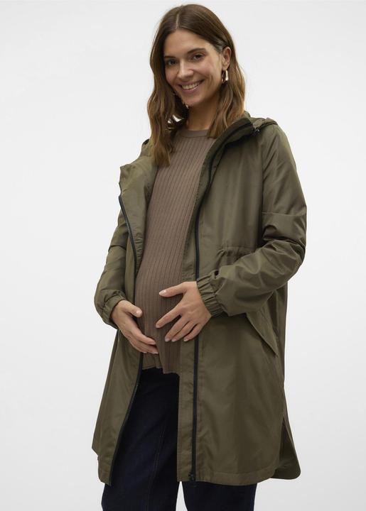 Immagine prodotto Mamalicious Colletto a vista Polsini elasticizzati Giacca a cappotto (XS)