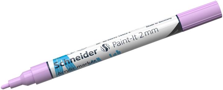 Actual product image Schneider Acrylic marker Paint-It 310 2mm pastel purple (Lilac, 2 mm, 1 x)