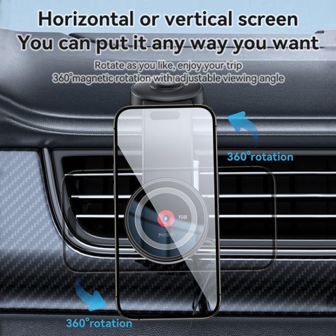 Produktbild Yesido C314 Auto Halterung mit Wireless Charging