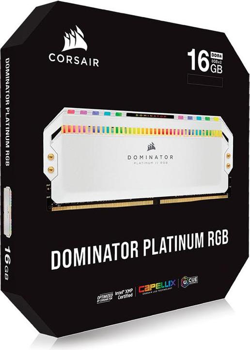 Produktbild Corsair Dominator Platinum RGB (2 x 8GB, 3200 MHz, DDR4-RAM, U-DIMM)