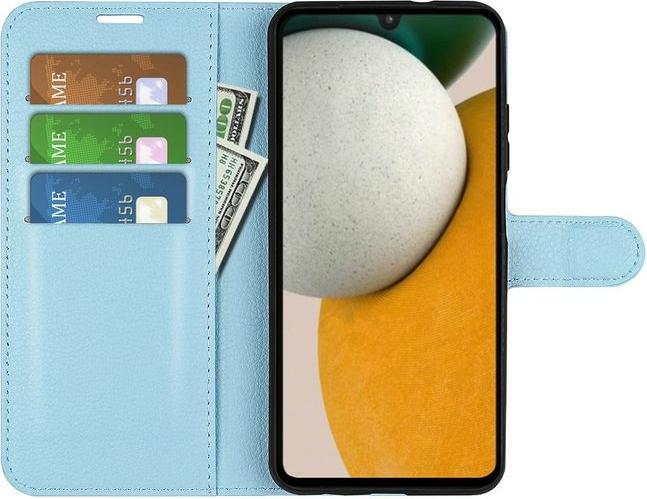 Actual product image MU Classic Litchi Leather Bookcover Series (Samsung Galaxy A15 5G)