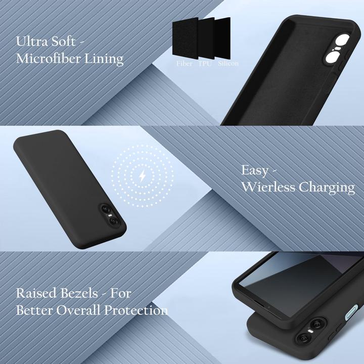 Produktbild Cadorabo Hülle für Sony Xperia 10 VI im Liquid Case Design (Sony Xperia 10 VI)