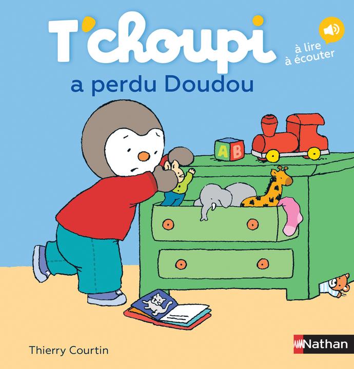 Image du produit T'choupi a perdu Doudou (Français, Courtin Thierry, 2017)