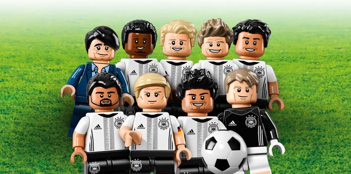 Produktbild LEGO DFB Minifiguren Special Edition (71014, LEGO Minifiguren)