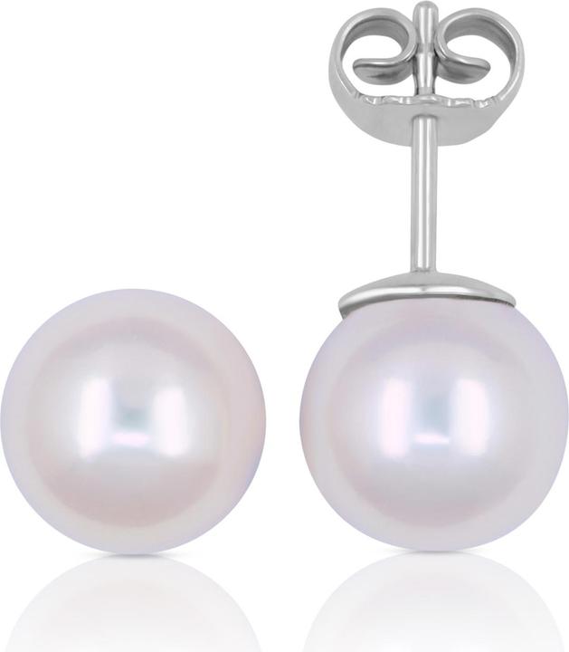 Muau Ohrstecker (750 Akoya Perle)