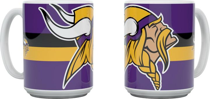 Produktbild Great Branding Minnesota Vikings Tasse "Triple Logo " (450 ml)