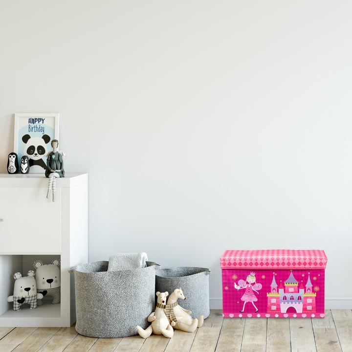 Immagine prodotto Relaxdays Pouf contenitore per bambini