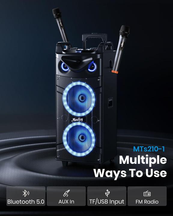 Produktbild MouKey MK3024 - Karaoke-Anlage