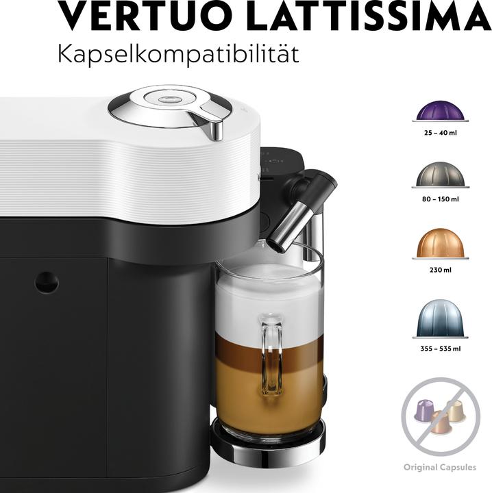 Actual product image De'Longhi Nespresso Vertuo Lattissima (NESPRESSO Vertuo)