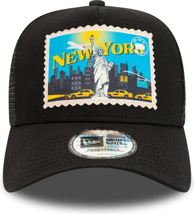 Actual product image New Era Aframe Trucker Postcard New York (One size)