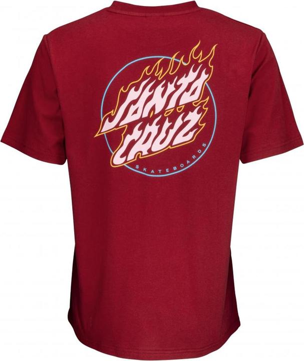 Actual product image Santa Cruz Absent Flame Dot T-Shirt