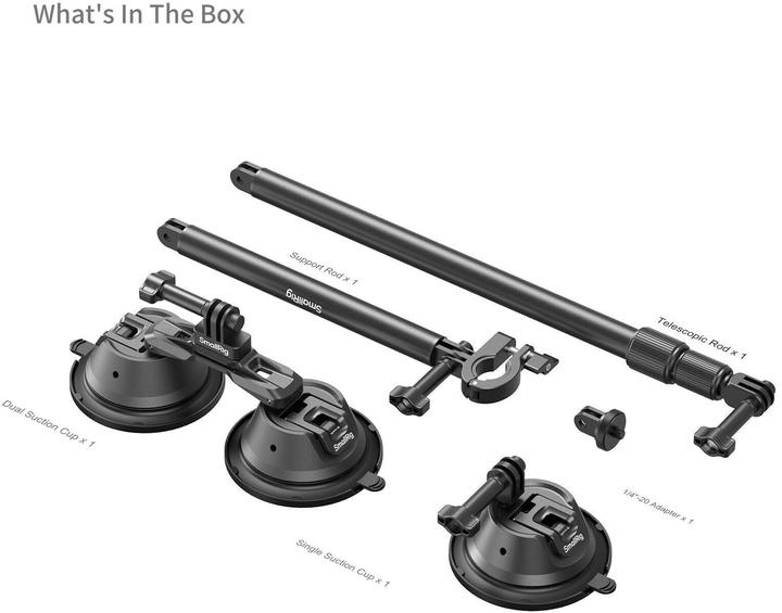 Actual product image SmallRig Camera suction cup car mount set for panoramic shots (Various video accessories)