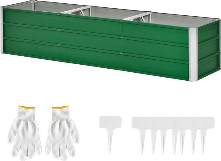 Produktbild Outsunny Gartenbeet inclusive Gartenhandschuhen und Beetschildern