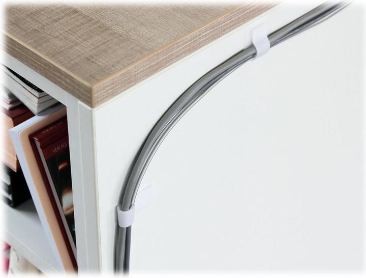 Immagine prodotto Label-the-cable Supporto per cavi in velcro (Fascette in plastica, 90 mm, 50 pz.)