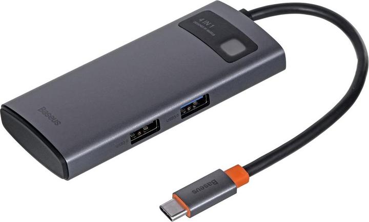 Baseus Gleam Series 4-in-1 (USB-C, 1 Ports)