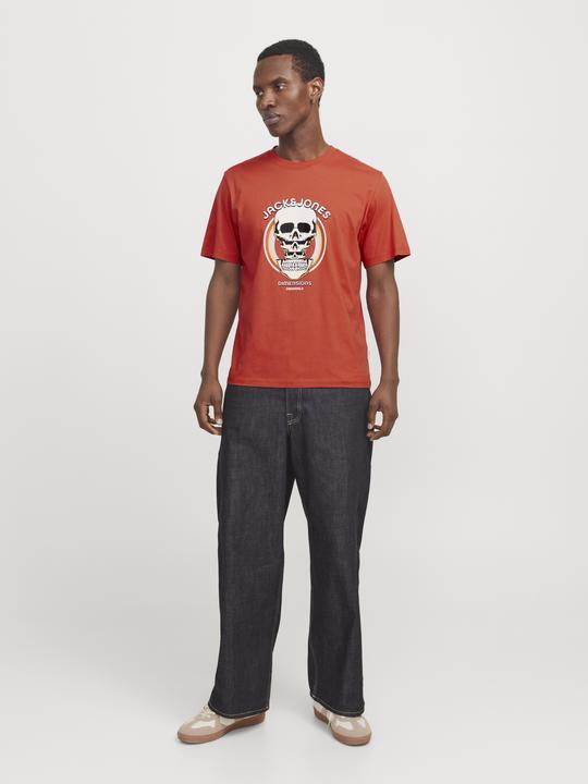 Image du produit Jack & Jones Joranatomy Skull Tee Ss Crew Neck Ln (S)