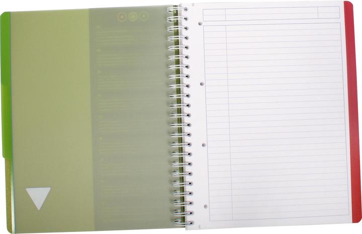 Produktbild Clairefontaine Spiralheft Evolutiv'Book (A4+, Liniert, Harter Einband)