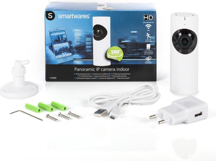 Image du produit Smartwares Caméra de surveillance WLAN IP 128 (640 x 480 pixels)