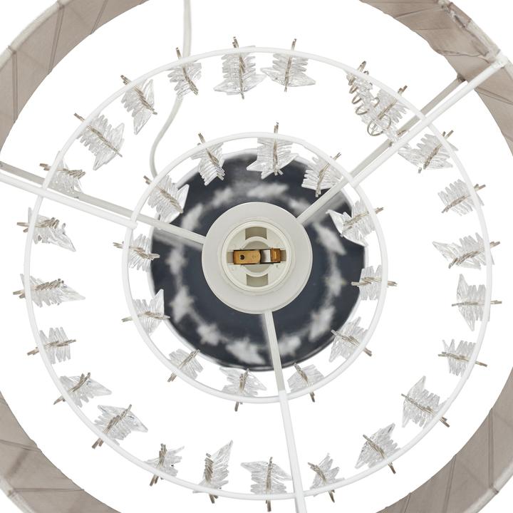 Immagine prodotto Relaxdays Lampada in Cristallo, Base Rotonda (E14)