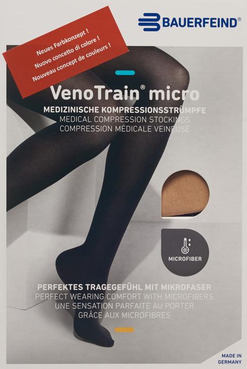 Produktbild Veno Train MICRO A-D KKL2 L normal/long offene Fussspitze creme (L)