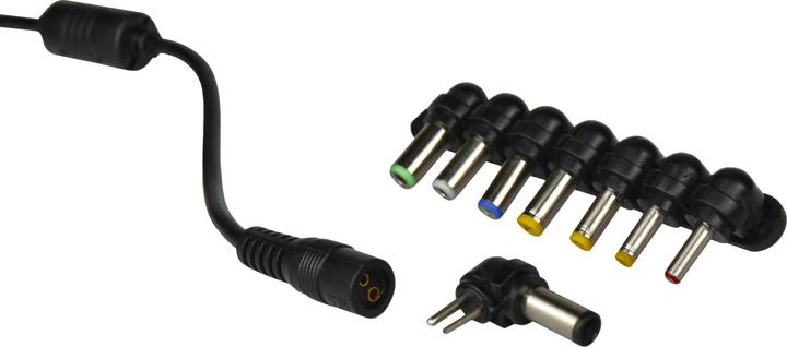 Actual product image Tacens ANBP100 Compact Universal Laptop Charger 100W 100-240V Black (100 W)