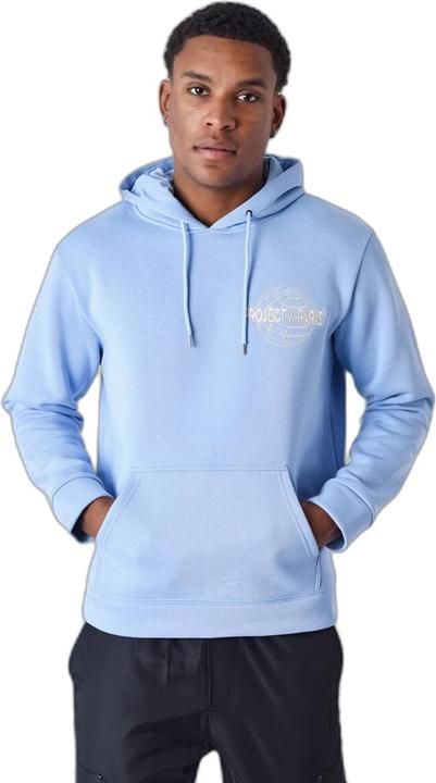 Project X Paris Kapuzen-Sweatshirt mit Weltkarten-Motiv