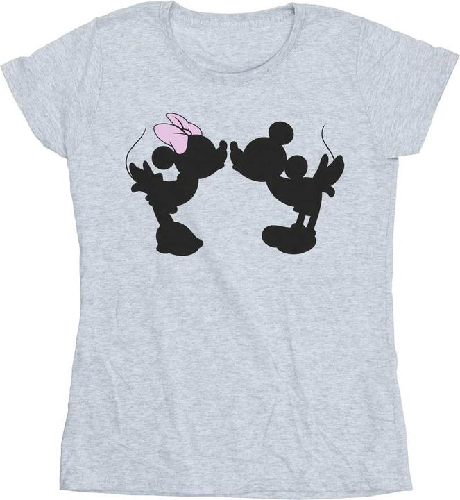 Disney Mickey Minnie Kiss Silhouette TShirt (M)