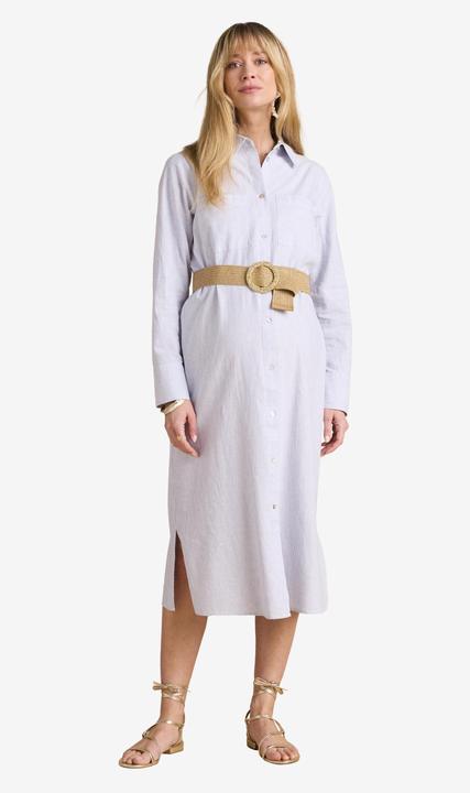 Actual product image Envie de Fraise Hemdblusenkleid für Schwangerschaft und Stillzeit aus Leinenmix (32)
