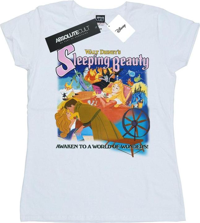 Disney Sleeping Beauty Collage Poster TShirt (M)