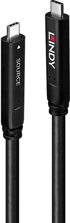 Immagine prodotto Lindy Cavo ibrido USB 3.2 Gen 1 e DP 1.4 Tipo C (10 m, USB 3.2 Gen 1)