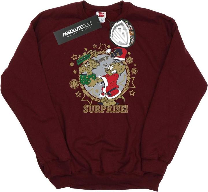 Tom & Jerry Christmas Surprise Sweatshirt (S)