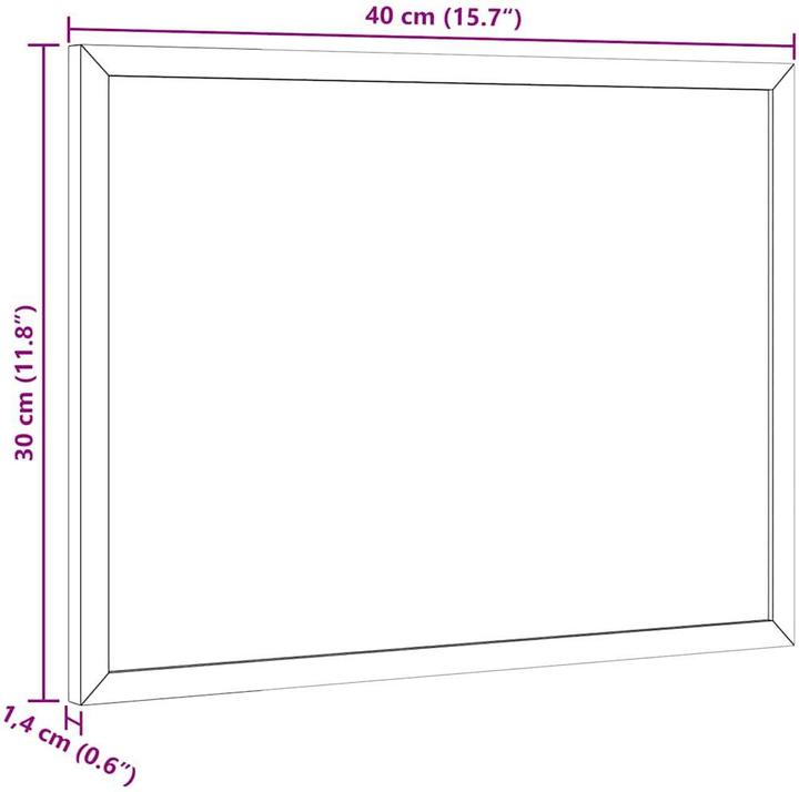 Produktbild VidaXL Marlie (40 x 30 cm)