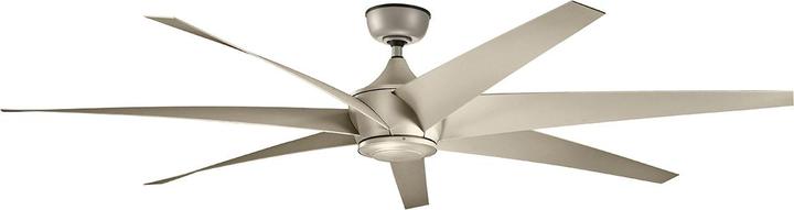 Elstead Lighting Lehr leiser Deckenventilator Ø203cm DC-Motor IP44 Aussenbereich + Fernbedienung