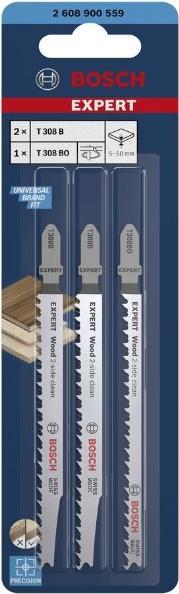 Image du produit Bosch Professional Zubehör Jeu de lames de scie sauteuse Expert