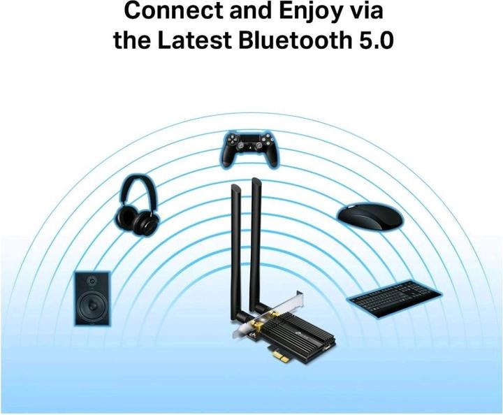 Image du produit TP-Link Archer TX50E Adaptateur Wi-Fi 6 PCIe AX3000 Bluetooth 5.0 (PCIe)