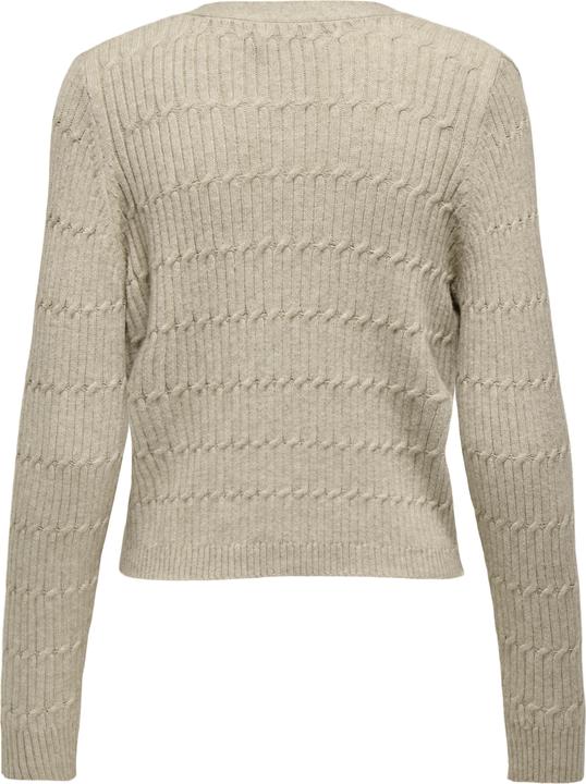 Image du produit Only Onlkatia Ls Cable V-Neck Cardi Knt Nca (S)