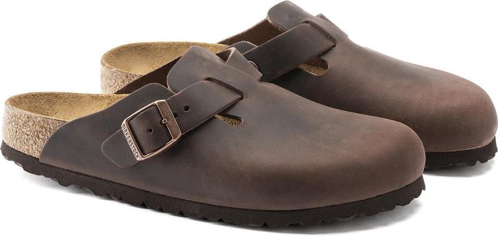 Birkenstock Boston Nubukleder Normal