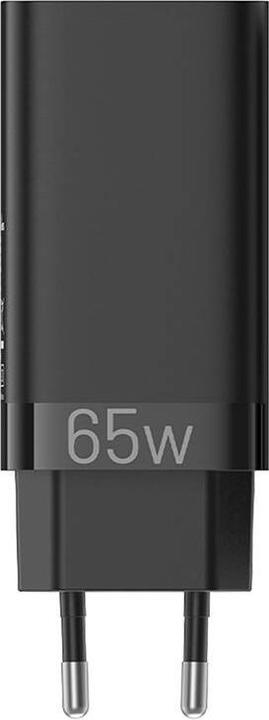 Actual product image Vention Wall Charger 3-Port USB-A/USB-C - 65W, black (65 W)