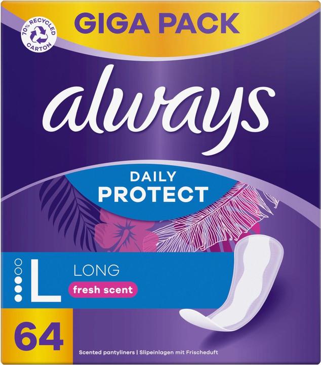 Actual product image Always Daily Protect Long (64 x)