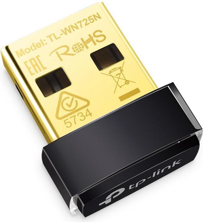 TP-Link TL-WN725N, Wireless N Nano (USB 2.0)