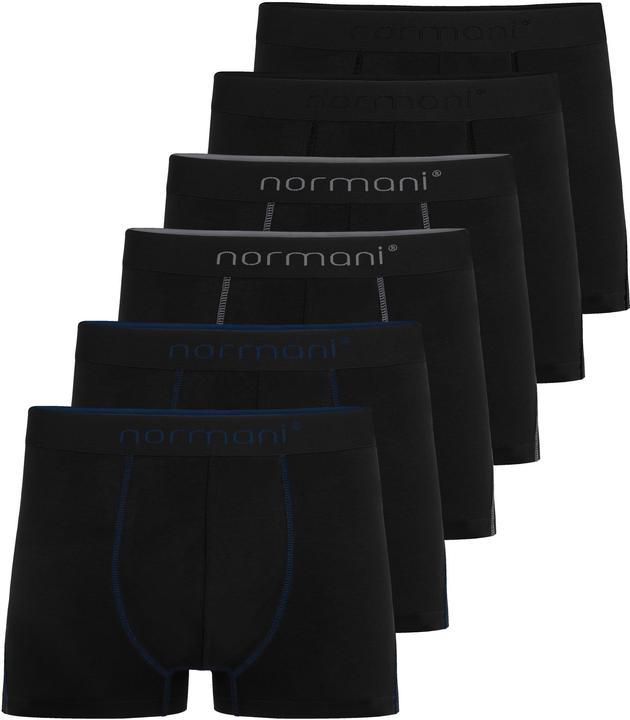 Normani 6x Herren Baumwoll-Boxershorts