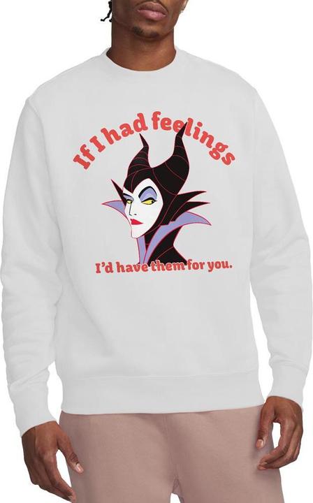Immagine prodotto Disney Villains If I Had Feelings Felpa Maleficent Adulto Unisex (L)