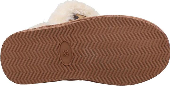 Image du produit Hush Puppies Chausson fille Ashlynn motif léopard daim (30.5)