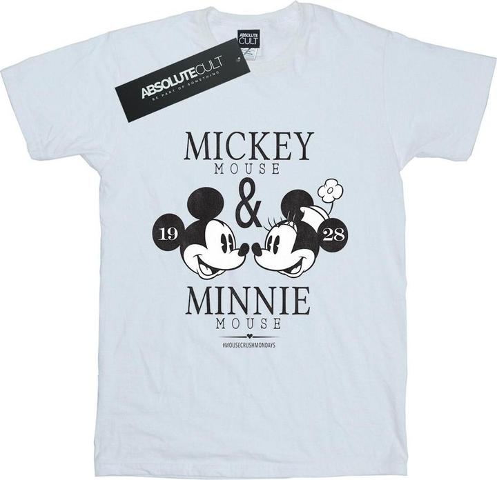 Disney Mickey And Minnie Mouse Mousecrush Mondays TShirt (M)
