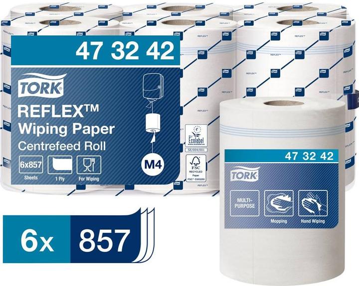 Actual product image Tork Reflex Multipurpose Paper Wisc (6 x)